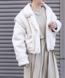 KBF | マルチWAYボアジャケット(テーラードジャケット)