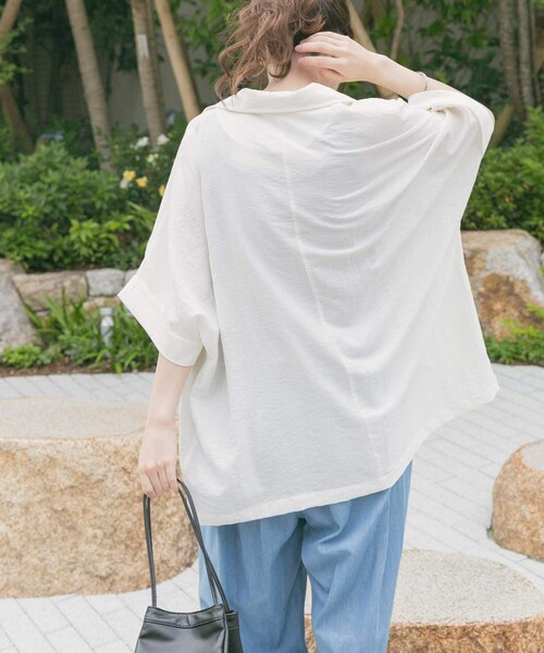 ITEMS URBANRESEARCH（アイテムズ アーバンリサーチ）の「シアードルマンジャケット（テーラードジャケット・レディース・WHT/BLK/BRN/CHK・FREE/Free）」の10枚目の写真