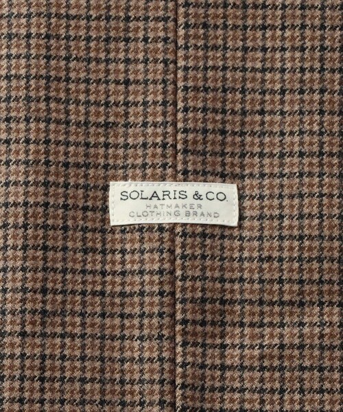 ADAM ET ROPE'（アダムエロペ）の「【SOLARIS&CO./ソロリスアンドコー】QUEEN（ストール/ショール・メンズ・ブラック/ブラウン・F）」の7枚目の写真