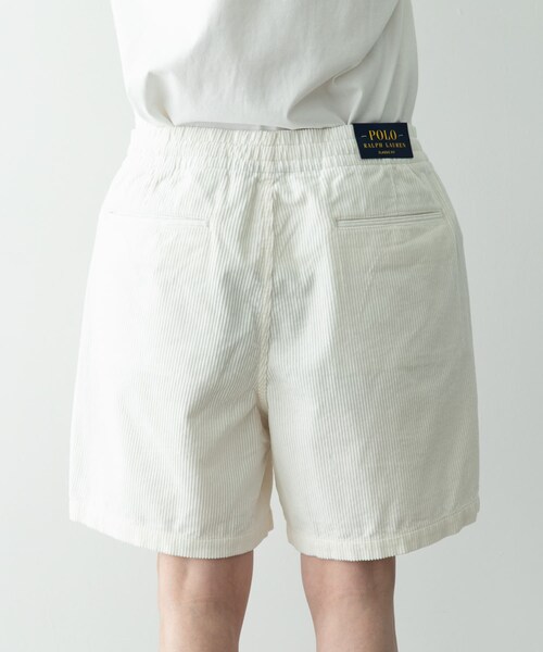 URBAN RESEARCH Sonny Label（アーバンリサーチサニーレーベル）の「POLO RALPH LAUREN　CFPREPSTERS-FLAT-SHORTS（その他パンツ・メンズ・WHITE・M/L）」の3枚目の写真