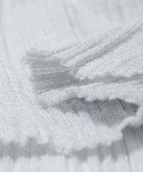 URBAN RESEARCH ROSSO（アーバンリサーチロッソ）の「Torrazzo Donna　COOL TOUCH V-NECK KNIT（カーディガン/ボレロ・レディース・IVORY/LGRAY・Free）」の9枚目の写真