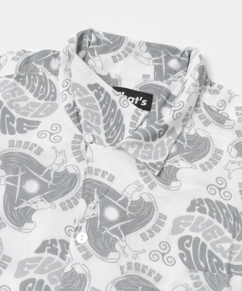THE GOODLAND MARKET（ザグッドランドマーケット）の「That’s　The Aloha KARMA（シャツ/ブラウス・メンズ・WH/DGR・M/L/XL）」の5枚目の写真