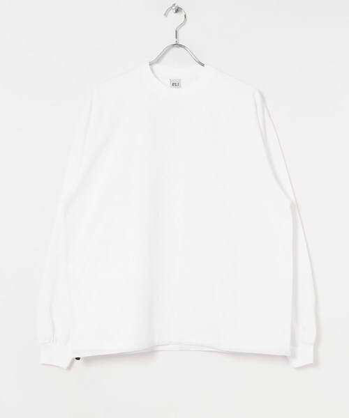 URBAN RESEARCH（アーバンリサーチ）の「ES.1　LS T-shirts（Tシャツ/カットソー・メンズ・white/navy/black・M/L/XL）」の7枚目の写真