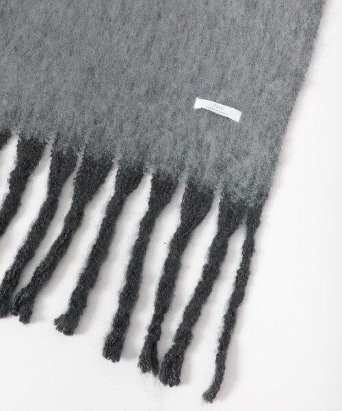 ITEMS URBANRESEARCH（アイテムズ アーバンリサーチ）の「ソフトブークレストール（マフラー・レディース・GRY/BRN/MNT・-）」の12枚目の写真