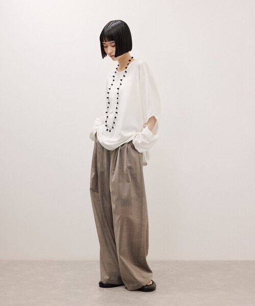 ADAM ET ROPE'（アダムエロペ）の「【Sisi Joia for ADAM ET ROPE'】別注 ロングネックレス（ネックレス・レディース・ブラック/ホワイト/その他・F）」の14枚目の写真