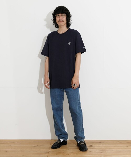 THE GOODLAND MARKET（ザグッドランドマーケット）の「KEIMEN　Harvest T-SHIRTS(PTT)（Tシャツ/カットソー・メンズ・NV&WT/BK&KH・M/L/XL）」の8枚目の写真