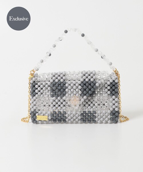 URBAN RESEARCH DOORS（アーバンリサーチドアーズ）の「『別注』TOOS×DOORS　3WAY CHAIN BAG BIG（ショルダーバッグ・レディース・GRAY・One）」の2枚目の写真