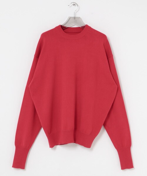 URBAN RESEARCH(アーバンリサーチ)の「C/CA CREW NECK KNIT(ニット/セーター・メンズ・BLACK/BROWN/RED・M/L)」の14枚目の写真