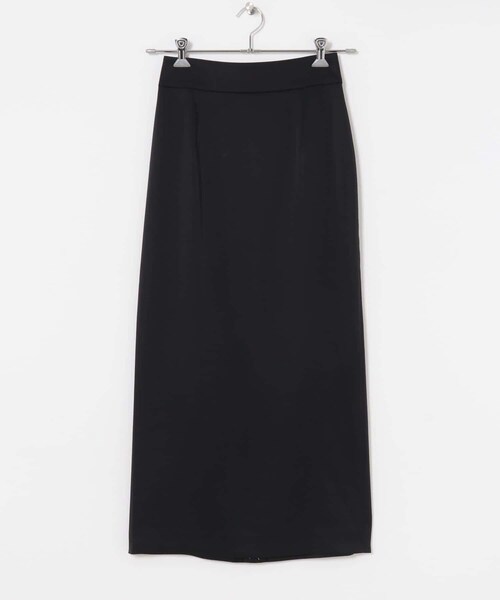 URBAN RESEARCH（アーバンリサーチ）の「ストレートサテンスカート（スカート・レディース・OFF/BLACK・36/38）」の18枚目の写真