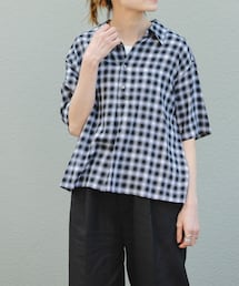 URBAN RESEARCH DOORS（アーバンリサーチドアーズ）の「FORK&SPOON　コットンレーヨンチェックシャツ（シャツ/ブラウス）」