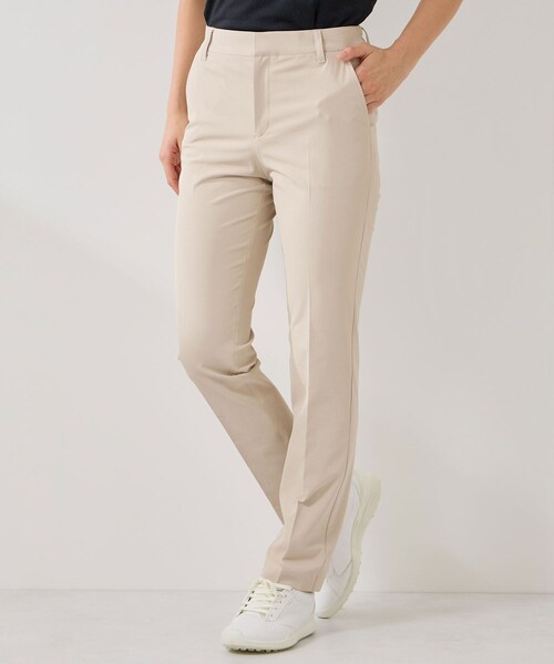 ROPE'(ロペ)の「センタープレス入りスラックスパンツ・UV・吸水速乾(スラックス・レディース・ブラック/ホワイト/ベージュ/サックス・L/M/S/XL)」の18枚目の写真