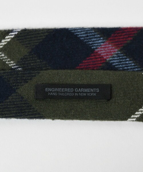 ADAM ET ROPE'（アダムエロペ）の「【ENGINEERED GARMENTS】Neck Tie（ネクタイ・メンズ・グリーン・F）」の5枚目の写真