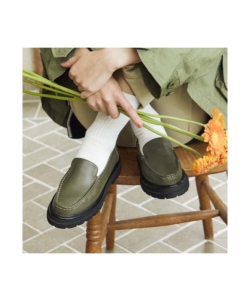 ing（イング）の「イング ing タンクソールモカデザインローファー （ドレスシューズ・レディース・BL/KH・225/22.5cm/230/23cm/235/23.5cm/240/24cm/245/24.5cm）」の9枚目の写真