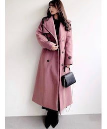 RESEXXY | ウールライクトレンチコート(トレンチコート)