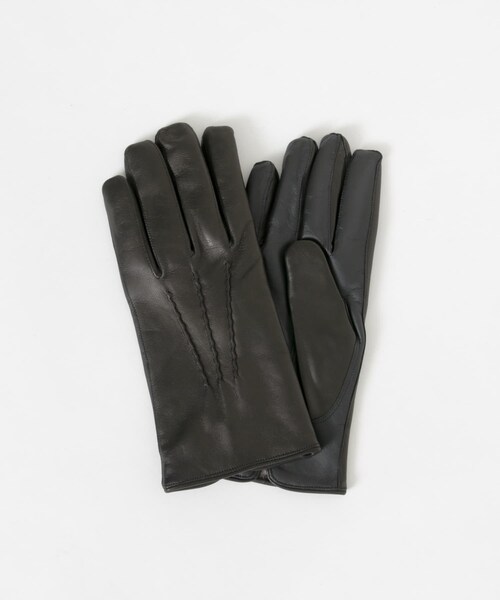 URBAN RESEARCH（アーバンリサーチ）の「GLOVES　TOUCH LAMBSKIN（ベルト・メンズ・BLACK/LUGGAGE・8.5）」の4枚目の写真