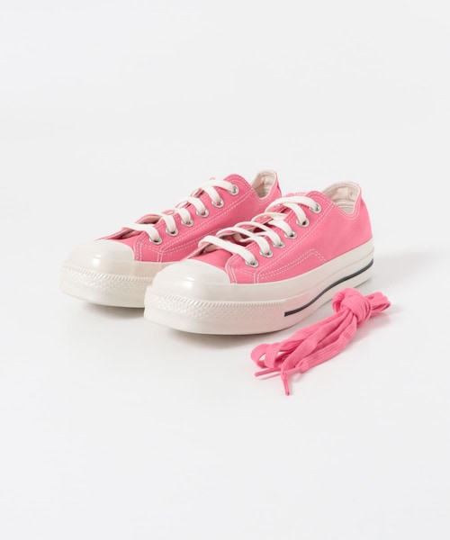 URBAN RESEARCH DOORS（アーバンリサーチドアーズ）の「CONVERSE　オールスター スクエアトウ OX（スニーカー・レディース・ブラック/ホワイト/ピンク・23.5/24/24.5）」の3枚目の写真