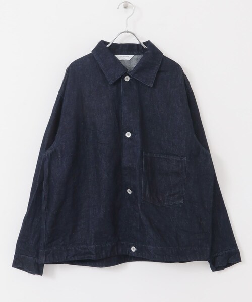 URBAN RESEARCH DOORS(アーバンリサーチドアーズ)の「STILL BY HAND 12oz denim jacket(デニムジャケット・メンズ・NAVY・46/48)」の6枚目の写真