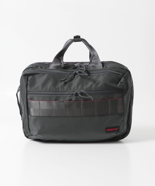 URBAN RESEARCH DOORS（アーバンリサーチドアーズ）の「BRIEFING　BS BOX 2WAY PACK AG（トートバッグ・メンズ・BLACK/DARK GRAY・-）」の2枚目の写真