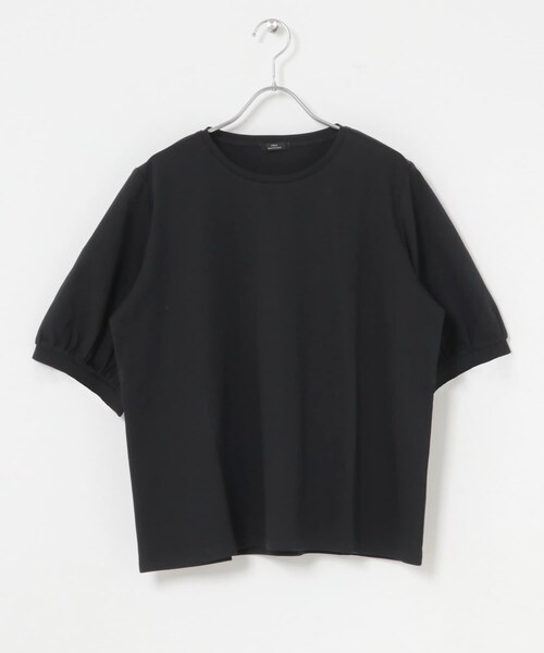 ITEMS URBANRESEARCH(アイテムズ アーバンリサーチ)の「袖デザインカットソー(Tシャツ/カットソー・レディース・WHT/BLK/BRN/L/BLU・Free)」の8枚目の写真