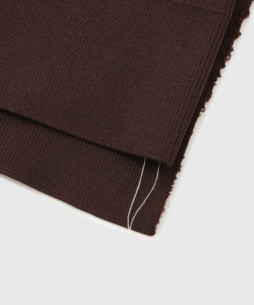 ADAM ET ROPE'（アダムエロペ）の「【CAMIEL FORTGENS/カミエル フォートヘンス】POLO VISCOSE（ポロシャツ・メンズ・ダークブラウン・S）」の8枚目の写真