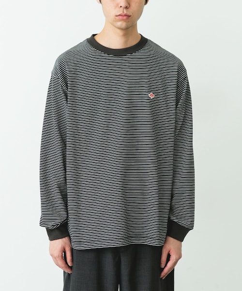 URBAN RESEARCH DOORS(アーバンリサーチドアーズ)の「DANTON LONG SLEEVE T-SHIRTS(Tシャツ/カットソー・メンズ・WHT/CHR/BLK/WHT・M/L/XL)」の16枚目の写真