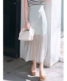 dazzlin | レースアップスイッチングスカート(スカート)