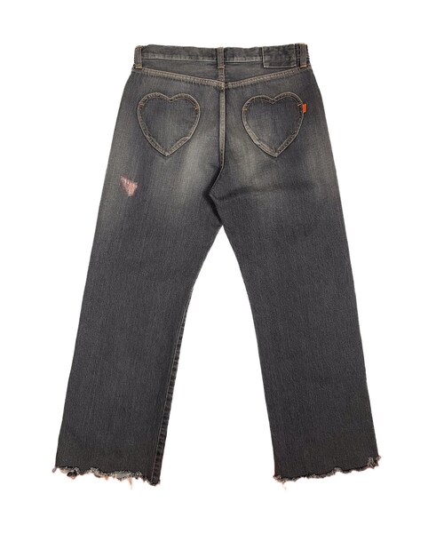 ADAM ET ROPE'（アダムエロペ）の「【RICE NINE TEN/ライス ナイン テン】 LOVELY JEANS（デニムパンツ・メンズ・ブラック系/ブルー系・1/3）」の9枚目の写真