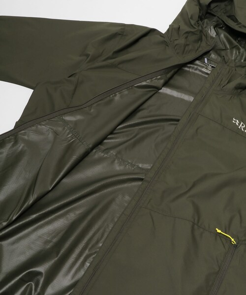 EKAL(エカル)の「Rab WINDGATHER HOODY(ブルゾン・メンズ・ARMY/BLACK・M/L)」の9枚目の写真
