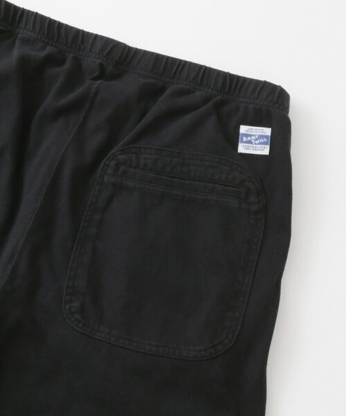 URBAN RESEARCH Sonny Label（アーバンリサーチサニーレーベル）の「ARMY TWILL　Heavy Jersey Pants（スウェットパンツ・メンズ・BLACK/KHAKI・M/L）」の5枚目の写真