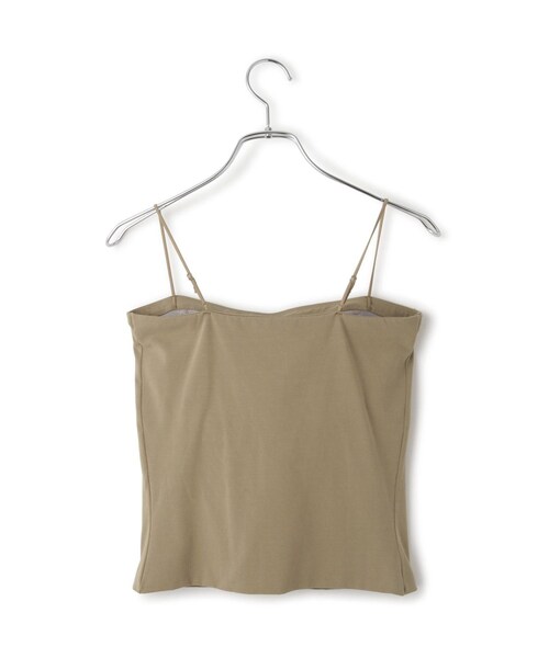 ADAM ET ROPE'（アダムエロペ）の「【OUR WACOAL×ADAM ET ROPE'】コットン混カップインベアトップキャミソール（キャミソール・レディース・ブラック/ホワイト/オリーブ・L/M/S）」の20枚目の写真