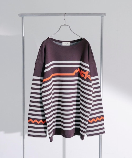 THE GOODLAND MARKET（ザグッドランドマーケット）の「master key　- MK - NOBORDER（ニット/セーター・メンズ・ENJI/IVORY/BRN・2）」の3枚目の写真