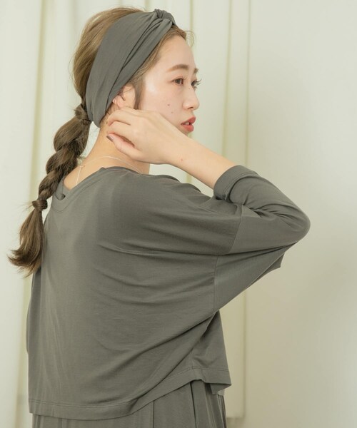 ITEMS URBANRESEARCH（アイテムズ アーバンリサーチ）の「ワンマイルトップス+ワンピ4点SET（その他アンダーウェア/インナー・レディース・PINK BEIGE/LIGHTKHAKI/DARK GRAY・one）」の11枚目の写真