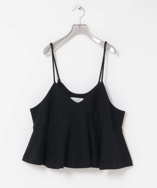 URBAN RESEARCH(アーバンリサーチ)の「『別注』crinkle crinkle crinkle×URBAN RESEARCH wool lingerie cami(キャミソール・レディース・BLACK/BROWN・FREE)」の10枚目の写真