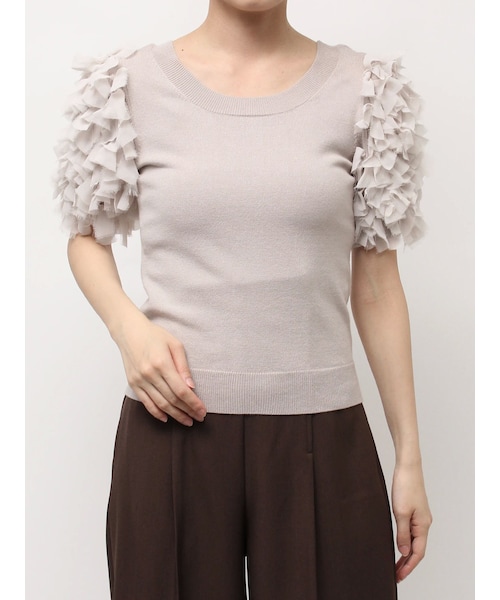 ラグナムーン　シャツカラーカフスニットプルオーバー POLO BCSコラボ】シャツカラーカフスニットプルオーバー（ニット