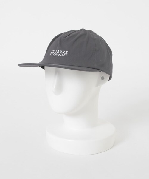 THE GOODLAND MARKET（ザグッドランドマーケット）の「PARKS PROJECT　PARKS-TWIL PARKS LOGO CAP（キャップ・メンズ・BEIGE/NAVY/GRAY・FREE）」の5枚目の写真