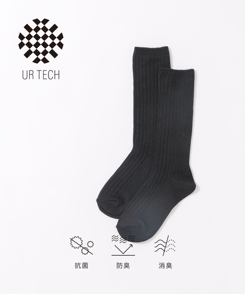 URBAN RESEARCH（アーバンリサーチ）の「『URTECH』太リブソックス（その他アンダーウェア/インナー・レディース・BLACK/BROWN/RED・22-24）」の2枚目の写真
