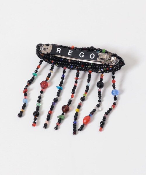 URBAN RESEARCH(アーバンリサーチ)の「REGO W.EX JELLYFISH(バレッタ/ヘアクリップ・メンズ・BLK/MULTI・Free)」の4枚目の写真