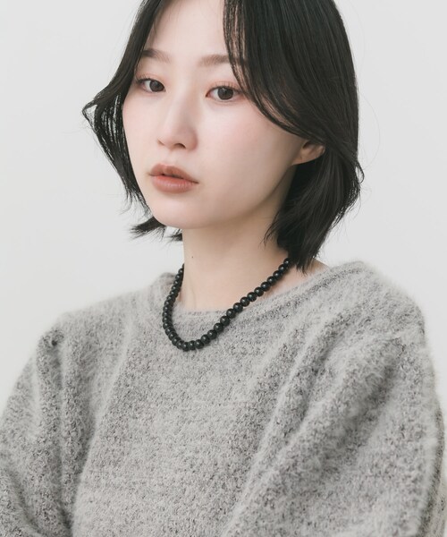 SMELLY（スメリー）の「ステンレスカラーボールビーズネックレス（ネックレス・レディース・RED/BRN/BLK・-）」の8枚目の写真