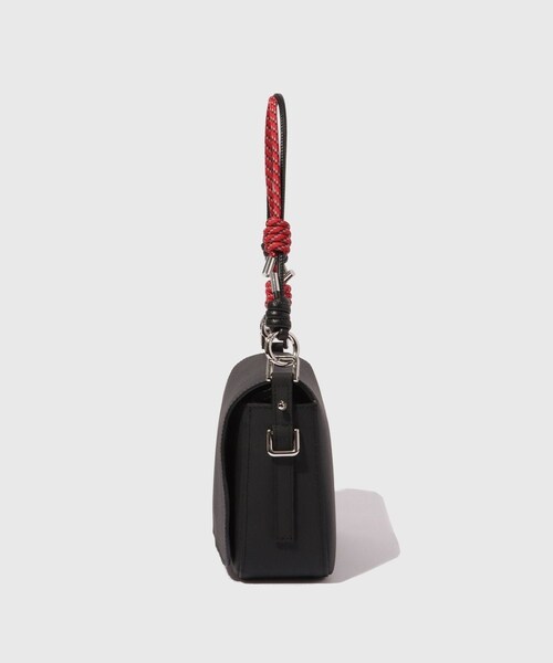 ADAM ET ROPE'（アダムエロペ）の「【URU/ウル】LEATHER BAG（ショルダーバッグ・メンズ・レッド・F）」の3枚目の写真