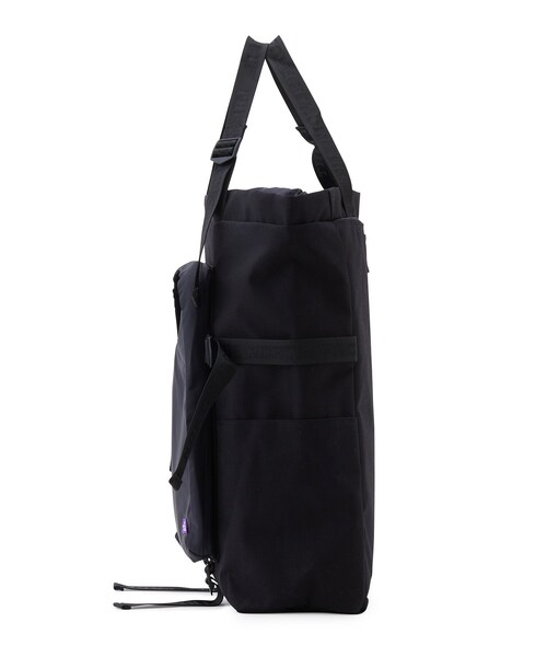 ADAM ET ROPE'(アダムエロペ)の「【THE NORTH FACE PURPLE LABEL】CORDURA Nylon Tote Bag(トートバッグ・メンズ・ブラック/グレー・F)」の4枚目の写真