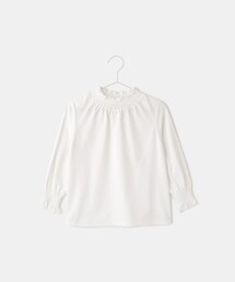 ROPE' PICNIC | 【KIDS/キッズ】スタンドフリルシャーリングカットソー/セレモニー対応(Tシャツ/カットソー)