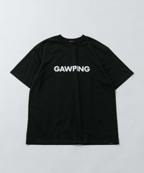 EKAL（エカル）の「『UR TECH ひやサラクール』 GAWPING T-SHIRTS（Tシャツ/カットソー・メンズ・オフホワイト/ブラック・M/L）」の2枚目の写真