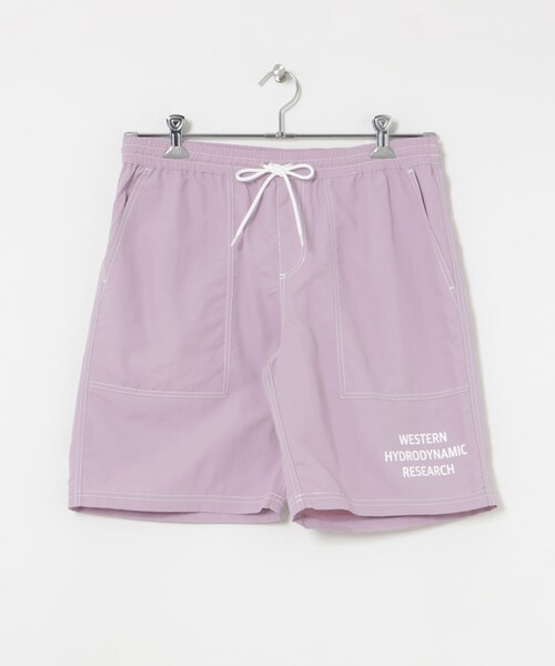 THE GOODLAND MARKET（ザグッドランドマーケット）の「Western Hydrodynamic Research　NYLON SHORTS（その他パンツ・メンズ・PURPLE/BLACK/BLUE・L/XL）」の3枚目の写真