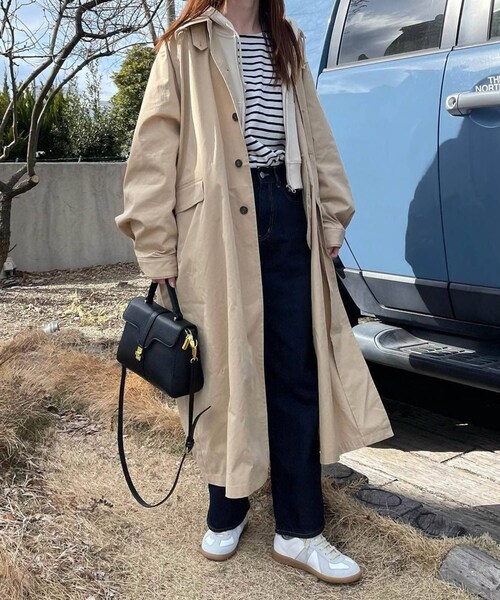 ステンカラーBIGBIGコート