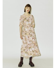 jouetie | レースアップシアーワンピース(ワンピース)