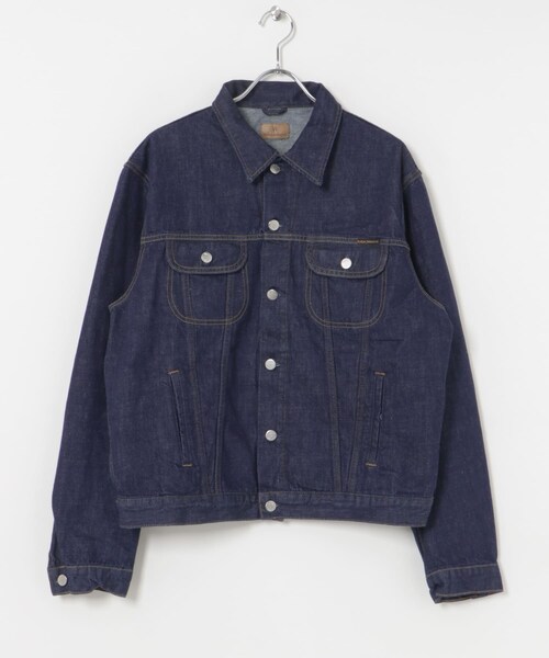 THE GOODLAND MARKET（ザグッドランドマーケット）の「NUDIE JEANS　Danny 40s Redcast DENIM JACKET（デニムジャケット・メンズ・D.Blue・S/M/L）」の10枚目の写真