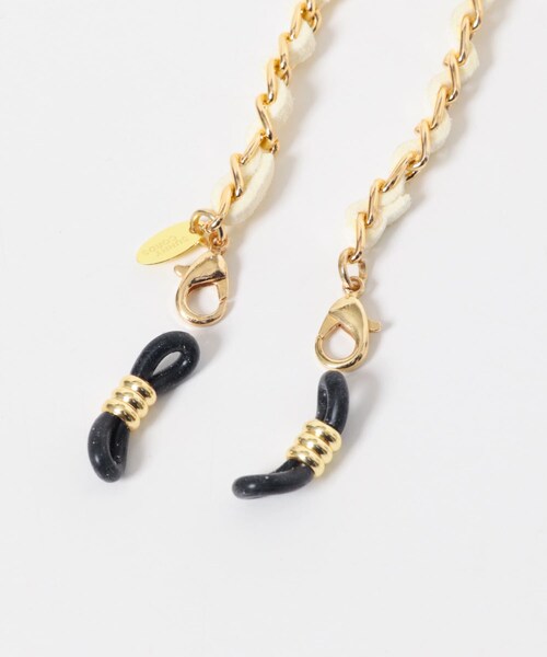 URBAN RESEARCH（アーバンリサーチ）の「SUNNY CORDS　EYEWEAR CHAIN3（ネクタイ・レディース・GOLD WHITE・-）」の5枚目の写真