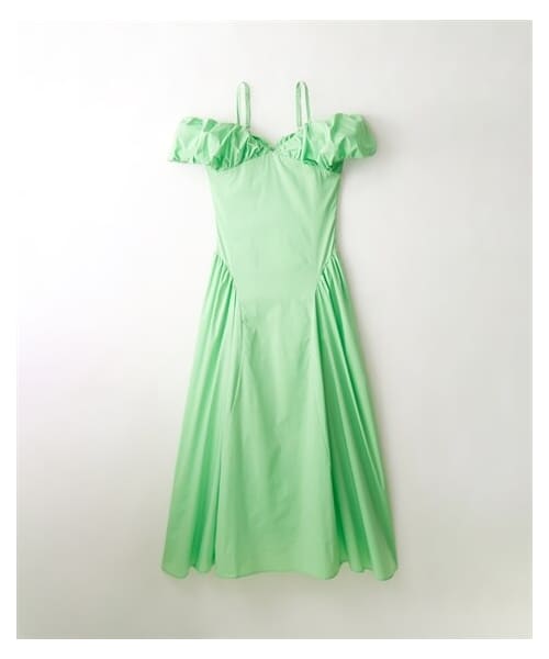 nissen（ニッセン）の「【TTOL】バルーンワンピース（ワンピース・レディース・グリーン/黒・1(M~L)/2(L~LL)）」の4枚目の写真
