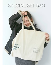 Ungrid | 【Ca】ロゴトートBAG(ハンドバッグ)