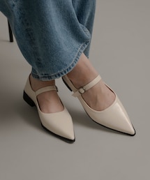 MOHI | MOHI 撥水ストラップフラットシューズ(その他シューズ)